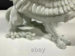 Fitz and Floyd 1970's Griffin Planter Hollywood Regency Blanc de Chine VINTAGE