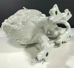 Fitz and Floyd 1970's Griffin Planter Hollywood Regency Blanc de Chine VINTAGE