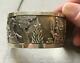 Floyd Becenti  Navajo Sterling Silver Cuff Bracelet Corn Harvest Signed