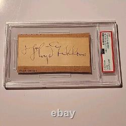 Floyd Gibbons Signed PSA DNA Journalist Autograph Auto COA War Correspondant