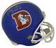 Floyd Little Autographed Denver Broncos D Logo Replica Helmet HOF JSA 22078