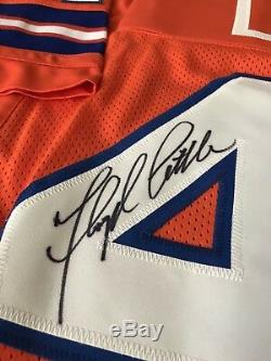 Floyd Little Autographed/Signed Jersey JSA COA Syracuse Orange Denver Broncos