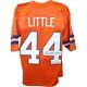 Floyd Little Autographed/Signed Pro Style Orange Jersey JSA 44085