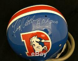 Floyd Little Denver Broncos Signed Autographed Full Size Fs Tk Helmet Jsa Coa