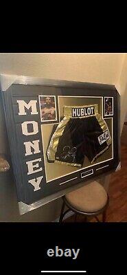 Floyd Mayweather Authentic Autograph Framed Jersey COA Boxing