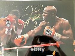 Floyd Mayweather Autographed 16x20 Framed & Matted Photo, with PSA/DNA COA