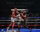 Floyd Mayweather Autographed 16x20 vs Conor McGregor Photo- JSA Auth Gold