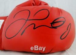 Floyd Mayweather Autographed Everlast Red Boxing Glove JSA CC Authentication