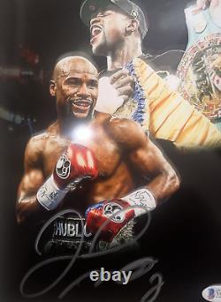 Floyd Mayweather Autographed Signed 8 x 10 photo picture Beckett Authenticated