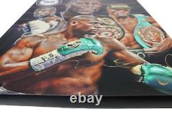 Floyd Mayweather Autographed/Signed Boxing 20x24 Canvas 26372