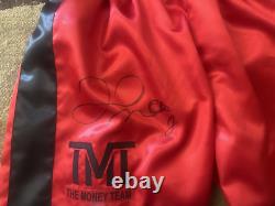 Floyd Mayweather Autographed Signed Boxing Trunks Beckett Authenticated