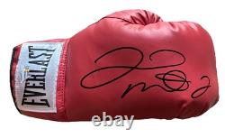 Floyd Mayweather Autographed Signed Red Everlast Boxing Glove Fanatics