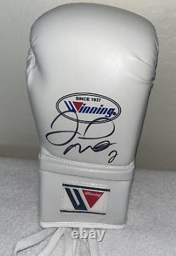 Floyd Mayweather Autographed Signed Winning Boxing Glove Beckett authenticated