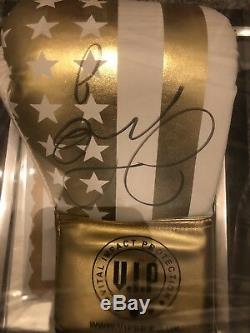Floyd Mayweather Jnr Signed Glove, Certificate Of Authenticity, In Display Case