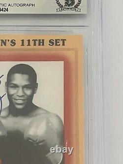 Floyd Mayweather Jr 1997 Brown's Boxing #51 Rookie Autograph BAS Beckett PSA/DNA