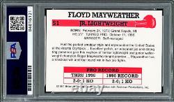 Floyd Mayweather Jr 1997 Brown's Boxing Rp Rc Gem 10 Auto Tbe The Best Ever Psa