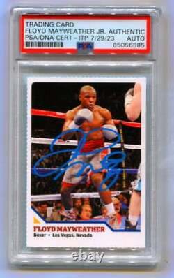 Floyd Mayweather Jr 2008 Sports Illustrated SI for Kids #240 RC Signed PSA Auto