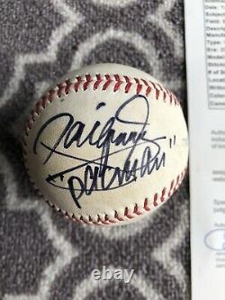 Floyd Mayweather Jr And Manny Pacquiao Signed Baseball Auto Rare Boxing Jsa Coa