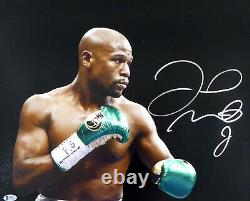 Floyd Mayweather Jr. Authentic Autographed Signed 16x20 Photo Beckett Bas 159715