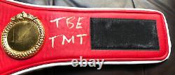 Floyd Mayweather Jr Autograph Signed TBE TMT IBF Boxing Belt Beckett Witnessed