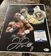 Floyd Mayweather Jr Autographed 11x14 Money Team Photo Beckett