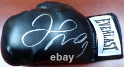 Floyd Mayweather Jr. Autographed Black Everlast Boxing Glove Lh Beckett 121798