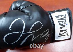 Floyd Mayweather Jr. Autographed Black Everlast Boxing Glove Lh Beckett 121798