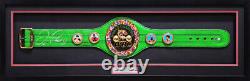 Floyd Mayweather Jr Autographed Framed Wbc Championship Belt Beckett 224817