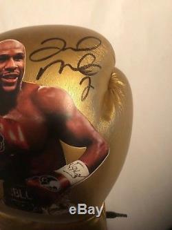 Floyd Mayweather Jr Autographed Full Size Boxing Glove PSA/DNA COA