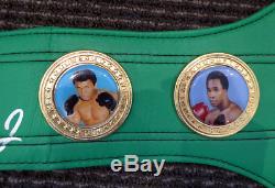 Floyd Mayweather Jr. Autographed Full Size Wbc Boxing Belt Beckett Bas 123606