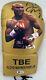 Floyd Mayweather Jr. Autographed Gold Boxing Glove With Photo Lh Beckett 148624