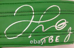 Floyd Mayweather Jr. Autographed Green Wbc Full Size Belt Tbe Beckett 159673
