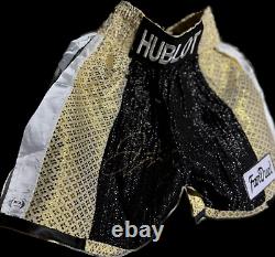 Floyd Mayweather Jr Autographed Hublot Trunks Psa Verified