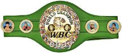 Floyd Mayweather Jr. Autographed Lime Wbc Boxing Belt Beckett 221645