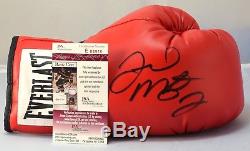 Floyd Mayweather Jr. Autographed Red Everlast Boxing Glove Rh Jsa