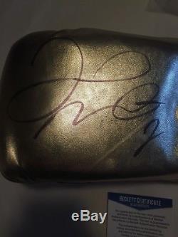 Floyd Mayweather Jr Autographed Reyes Boxing Glove Beckett Witnessed COA