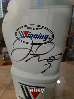 Floyd Mayweather Jr. Autographed Signed Boxing Glove With Psa Coa And Case