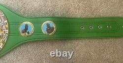 Floyd Mayweather Jr. Autographed Signed Green Wbc Full Size Belt Beckett Coa