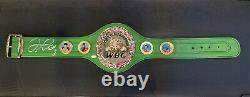 Floyd Mayweather Jr. Autographed Signed Green Wbc Full Size Belt Jsa Tmt Tbe