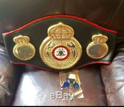 Floyd Mayweather Jr. Autographed WBA Championship boxing belt