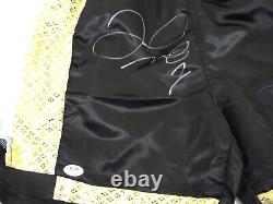 Floyd Mayweather Jr Autographed WBC Boxing Shorts Trunks Replica with PSA COA