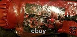 Floyd Mayweather Jr. Autographed signed Everlast Red Left boxing glove Rare! COA