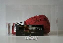 Floyd Mayweather Jr Boxing hand signed Everlast Glove Display Box w COA signiert