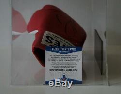 Floyd Mayweather Jr Boxing hand signed Everlast Glove Display Box w COA signiert