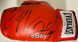 Floyd Mayweather Jr. Conor McGregor Signed Boxing Glove Beckett BAS + PSA DNA