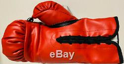 Floyd Mayweather Jr. Conor McGregor Signed Boxing Glove Beckett PSA DNA + BAS