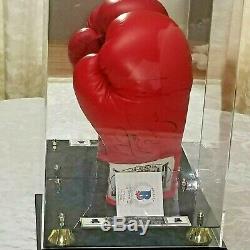 Floyd Mayweather Jr. & Conor McGregor Signed Boxing Glove The Money Fight withCoa