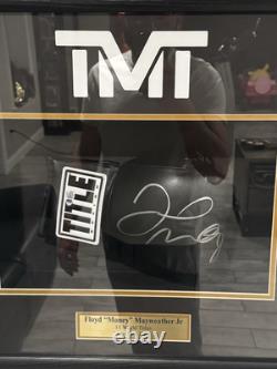 Floyd Mayweather Jr Framed Signed Autographed Everlast Glove