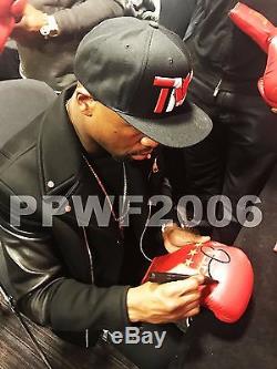 Floyd Mayweather Jr Hand Signed Autographed Boxing Glove With Exact Pic Proof 2