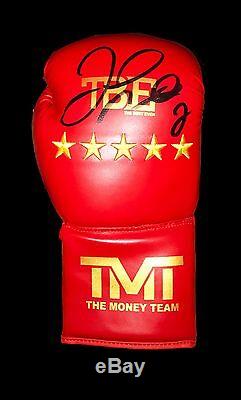Floyd Mayweather Jr Hand Signed Autographed Boxing Glove With Exact Pic Proof 2